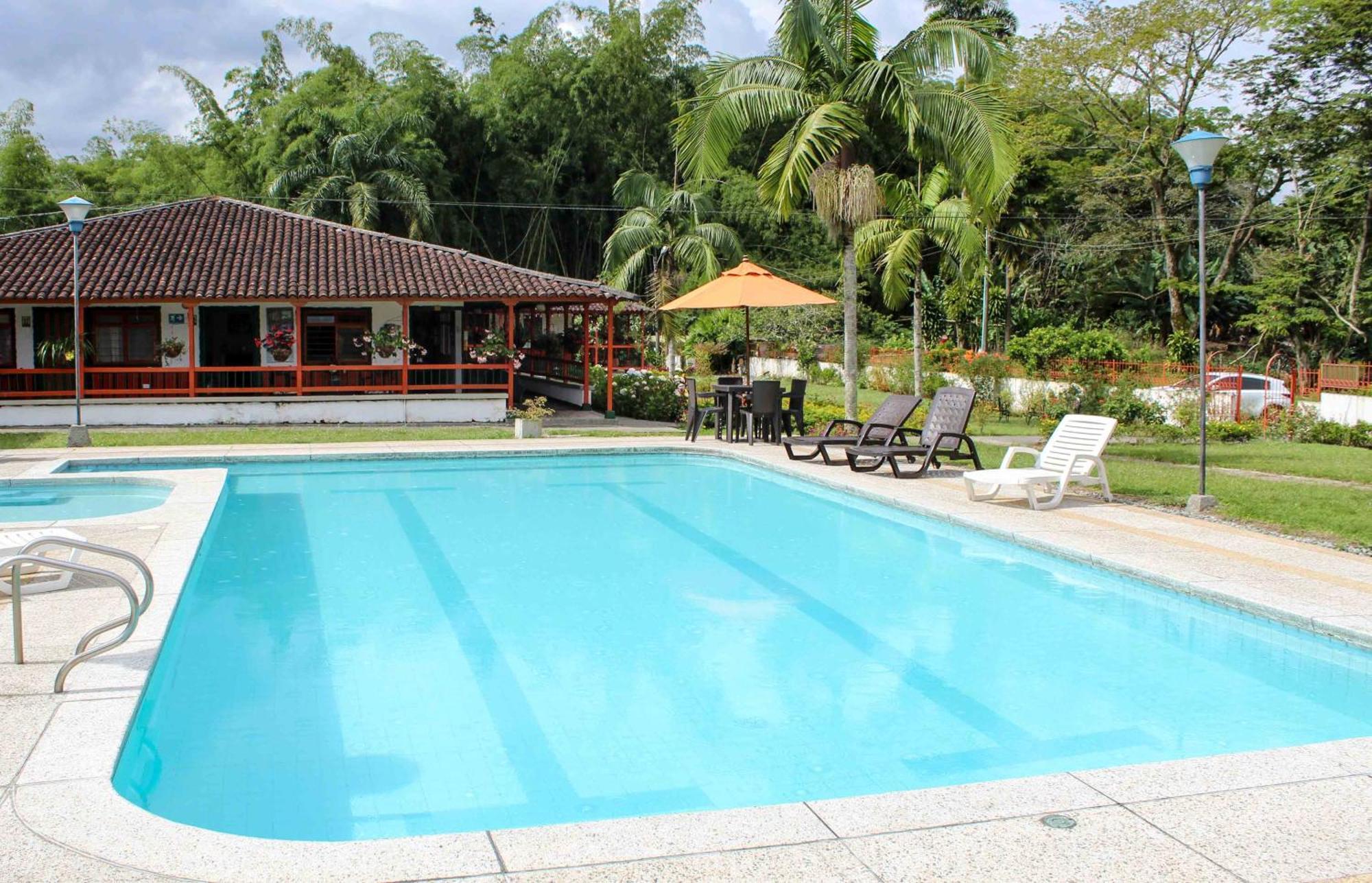 Hotel Campestre La Floresta Puerto Espejo Buitenkant foto