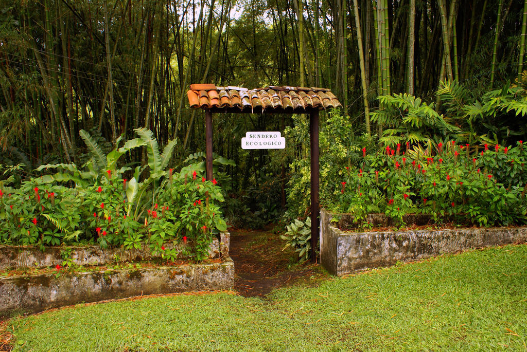 Hotel Campestre La Floresta Puerto Espejo Buitenkant foto